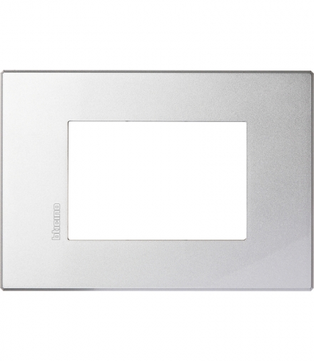 AXOLUTE - ramka prostokątna AIR 3 moduły ALUMINIUM Legrand HW4803HC