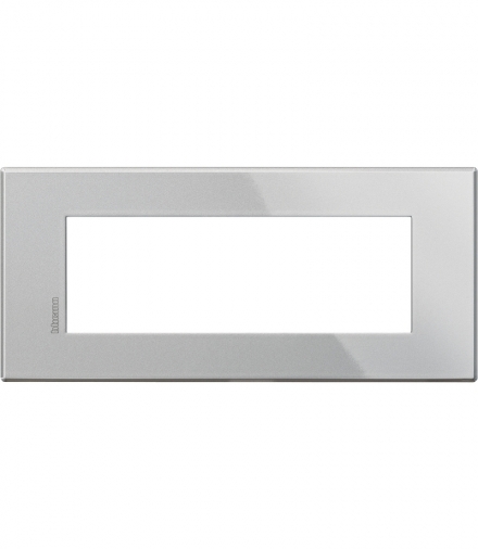 AXOLUTE - ramka prostokątna AIR 6 modułów ALUMINIUM Legrand HW4806HC