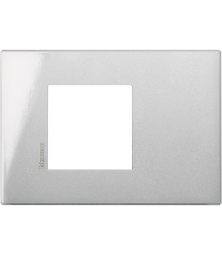 AXOLUTE - ramka prostokątna AIR 2 moduły ALUMINIUM Legrand HW4819HC