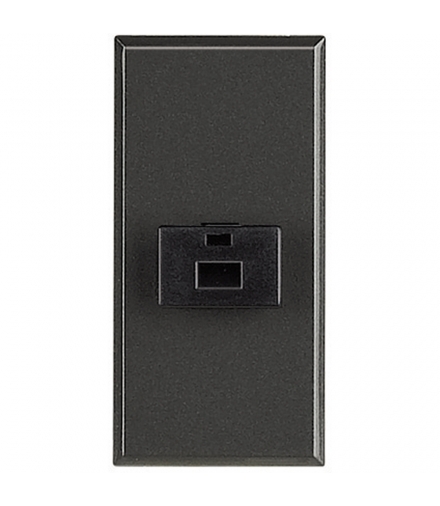 AXOLUTE - Gniazdo 8 - pin 1 moduł - Antracyt Legrand 349415