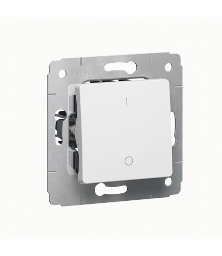 CARIVA Łącznik dwubiegunowy 2P BIAŁY 10AX-250V Legrand 773602