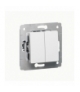 CARIVA Łącznik schodowy podwójny BIAŁY 10AX-250V Legrand 773608