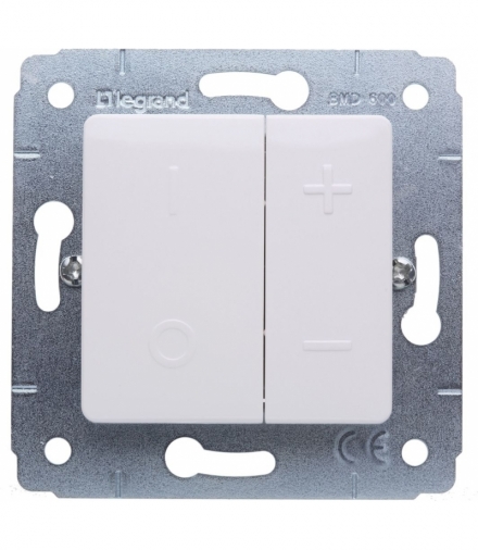 CARIVA Ściemniacz przyciskowy BIAŁY 40-600W Legrand 773615