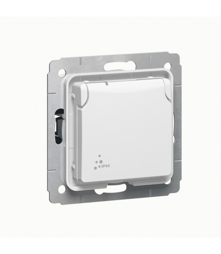 CARIVA Gniazdo wtyczkowe pojedyncze 2P+Z IP44 BIAŁE 16A-250V Legrand 773628