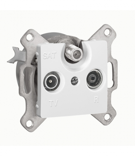 CARIVA Gniazdo TV-RD-SAT końcowe BIAŁE Legrand 773637