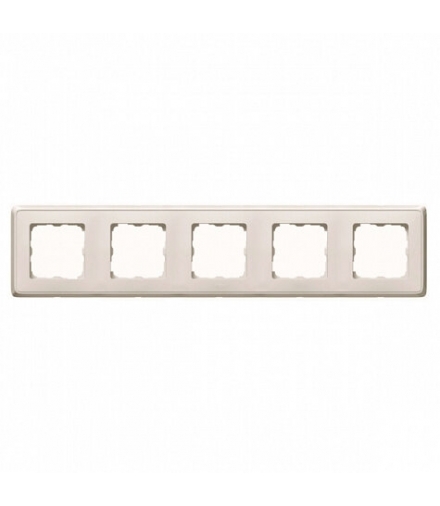 CARIVA Ramka pięciokrotna poziom/pion BEŻOWA Legrand 773685