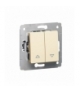CARIVA Przycisk sterowania roletami (blokada elektryczna) KREM 10A-250V Legrand 773714