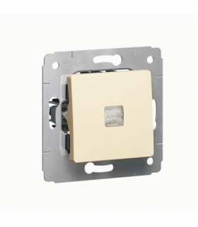 CARIVA Łącznik schodowy ze wskaźnikiem KREM 10AX-250V Legrand 773726
