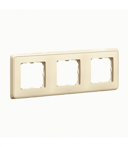 CARIVA Ramka potrójna poziom/pion KREM Legrand 773753