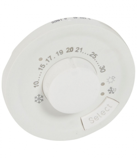 CELIANE Plakietka termostatu pokojowego biała Legrand 068240