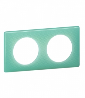 CELIANE Ramka turkusowa podwójna Legrand 066642