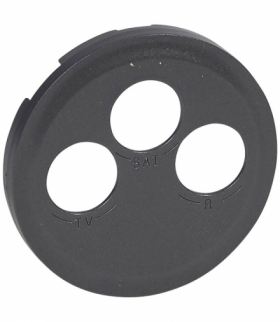 CELIANE Plakietka do gniazd TV-RD-SAT grafitowa Legrand 067985