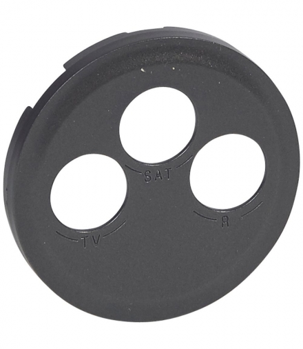 CELIANE Plakietka do gniazd TV-RD-SAT grafitowa Legrand 067985