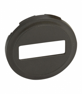 CELIANE Plakietka do gniazd światłowodowych SC/APC grafitowa Legrand 067995