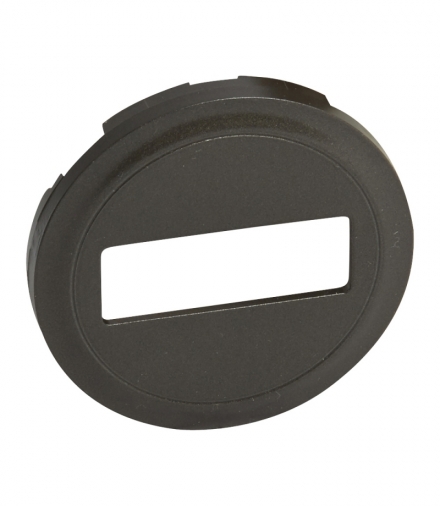 CELIANE Plakietka do gniazd światłowodowych SC/APC grafitowa Legrand 067995