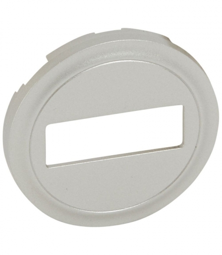 CELIANE Plakietka do gniazd światłowodowych SC/APC tytanowa Legrand 068595