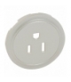 CELIANE Plakietka do gniazd 2P+Z USA tytanowa Legrand 068437