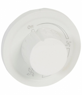 CELIANE Plakietka regulatora prędkości wentylatora 400 W biała Legrand 068088