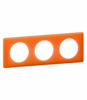 CELIANE Ramka MEMORIES Pomarańczowy - potrójna Legrand 066653