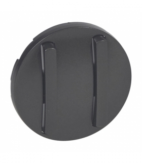 CELIANE Klawisz Podwójny Slim Grafitowy Legrand 065202