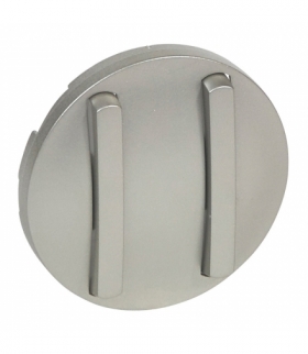 CELIANE Klawisz Podwójny Slim Tytanowy Legrand 065102