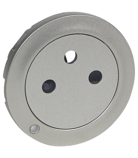 CELIANE Plakietka do gniazda ze wskaźnikiem LED tytanowa Legrand 068415