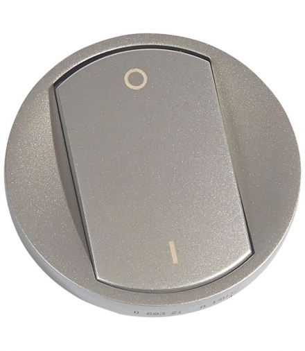 CELIANE Klawisz Łącznika Dwubiegunowego Tytanowy Legrand 068321