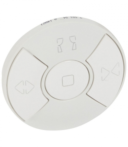 CELIANE Klawisz Poziomy Łącznika/Przycisku Hotelowego Sterowania Rolet Biały Legrand 068154