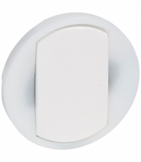 CELIANE Klawisz Łącznika Uniwersalnego – 10 AX Z Pierścieniem Podświetlanym LED Biały Legrand 065004