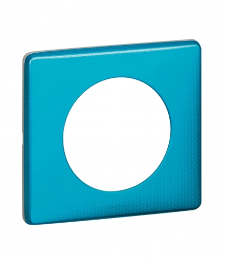 CELIANE Ramka tekstura turkus pojedyncza Legrand 068771