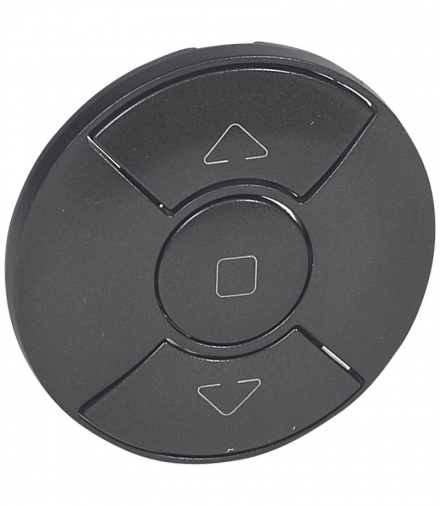 CELIANE Klawisz do łączników do sterowania roletami grafitowy Legrand 067953