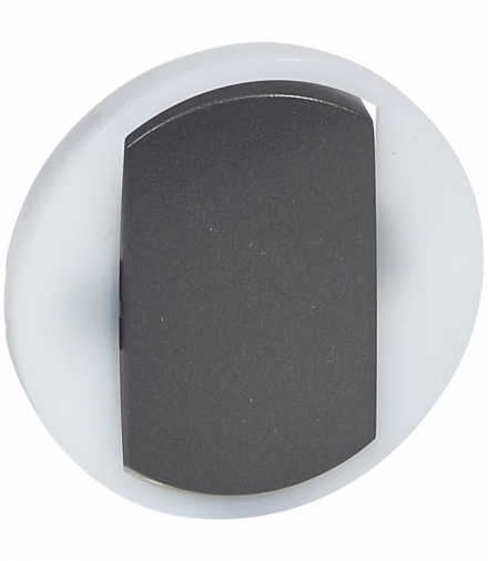 CELIANE Klawisz Łącznika Uniwersalnego – 10 AX Z Pierścieniem Podświetlanym LED Grafitowy Legrand 065204