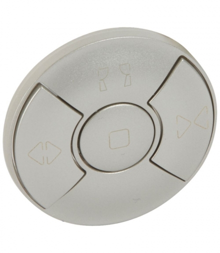 CELIANE Klawisz Poziomy Łącznika/Przycisku Hotelowego Sterowania Rolet Tytanowy Legrand 068454