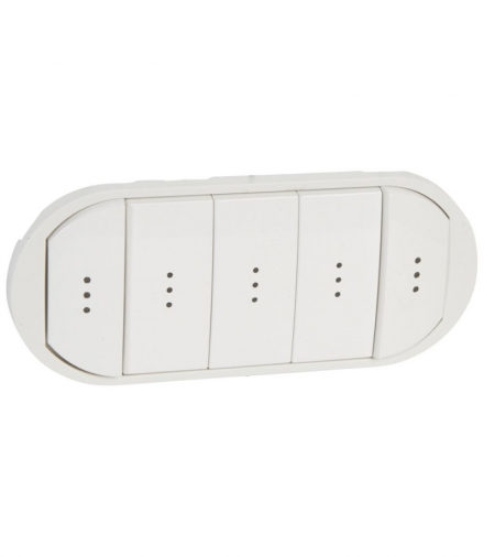 CELIANE Klawisz Pięciokrotny Ze Wskaźnikiem/Podświetleniem LED Biały Legrand 068020