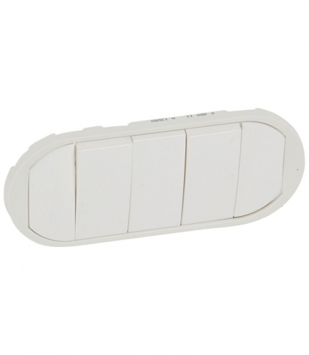 CELIANE Klawisz Pięciokrotny Biały Legrand 068011