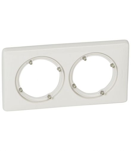 CELIANE Ramka IP44 podwójna Biała pozioma/pionowa Legrand 069072