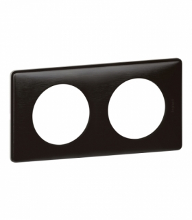 CELIANE Ramka węgiel podwójna Legrand 068982