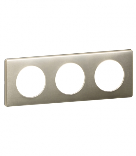 CELIANE Ramka tytan potrójna pozioma/pionowa Legrand 068903