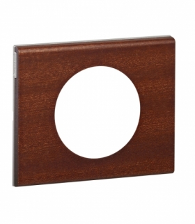 CELIANE Ramka drewno mahoń pojedyncza Legrand 069221