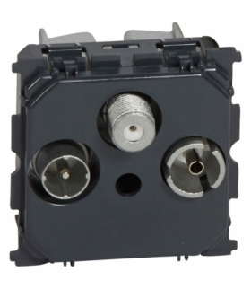 CELIANE Gniazdo TV-RD-SAT końcowe do instalacji typu gwiazda Legrand 067388