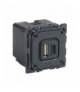 CELINE - Gniazdo zasilające 2 x USB 5 V - 2400 mA Typ-A + Typ-C Legrand 067465