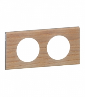 CELIANE Ramka dąb podwójna Legrand 069052