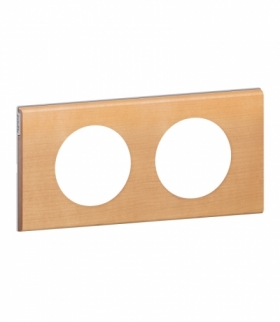 CELIANE Ramka drewno klonpodwójna pozioma/pionowa Legrand 069212