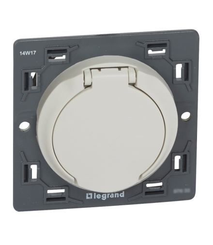 CELIANE Gniazdo centralnego odkurzacza (styk elektryczny) Białe Legrand 067432