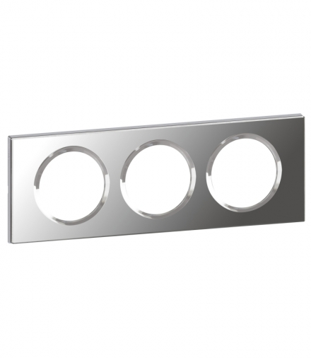 CELIANE ramka szkło lustrzane potrójna pozioma/pionowa Legrand 069123