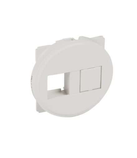 CELIANE Maskownica Keystone 2 x RJ 45 Biała Legrand 067357