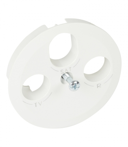 CELIANE Plakietka Gniazda TV-RD-SAT 2 Wyjścia, biała Legrand 068286