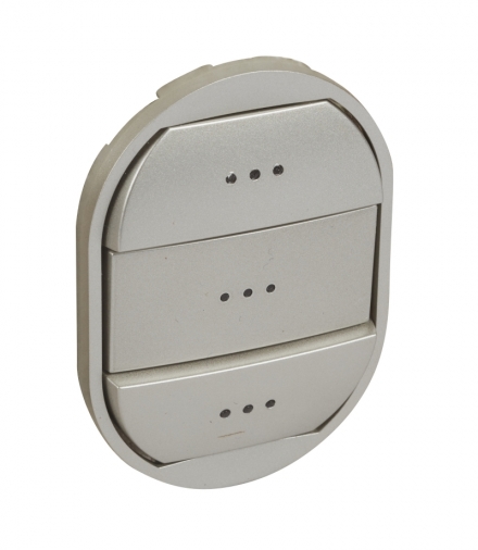 CELIANE Klawisz Potrójny Ze Wskaźnikiem/Podświetleniem LED Tytanowy Legrand 068325