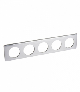 CELIANE Ramka aluminium pięciokrotna pozioma/pionowa Legrand 068930