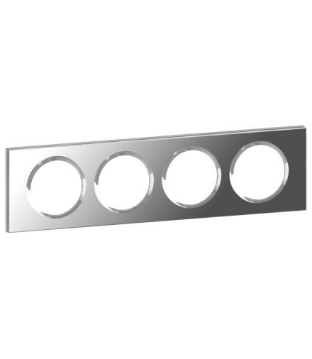 CELIANE ramka szkło lustrzane poczwórna pozioma/pionowa Legrand 069124